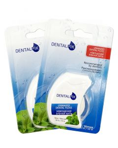 Buy Dentalpik kit dental floss mint Floss Mint Unwaxed (not wax), 50 m x 2 | Online Pharmacy | https://buy-pharm.com