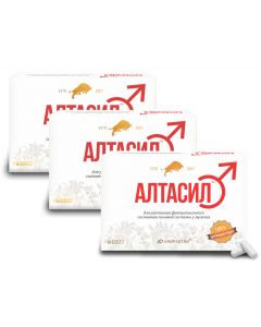 Buy Altasil, 60 capsules, 0.41g each. 3 packages. For potency, libido enhancement, prevention of prostatitis | Online Pharmacy | https://buy-pharm.com
