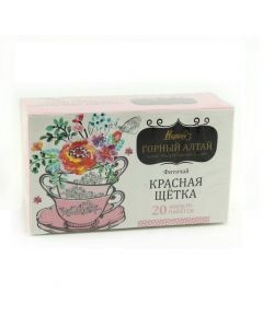 Buy Herbal tea Red brush filter pack of 20 pcs. | Online Pharmacy | https://buy-pharm.com