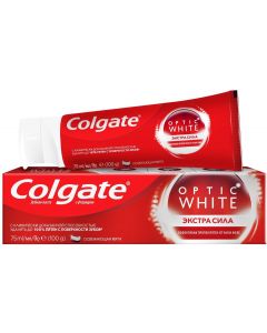 Buy Colgate Toothpaste 'Optic White' extra strength, 75 ml | Online Pharmacy | https://buy-pharm.com