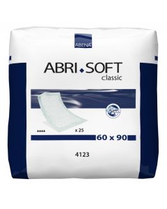 Buy Medical diaper Abena Abena Disposable diaper Abri-Soft Classic 60 х 90 cm 25 pcs 4123, 60 х 90 cm, 25 pcs | Online Pharmacy | https://buy-pharm.com
