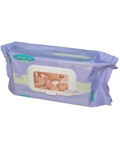Buy Lansinoh, Baby Skin Care Cleansing Wipes, 80 / pack, 20x17.5 cm | Online Pharmacy | https://buy-pharm.com