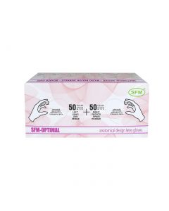Buy Medical gloves SFM Hospital Products GmbH, 100 pcs, M | Online Pharmacy | https://buy-pharm.com