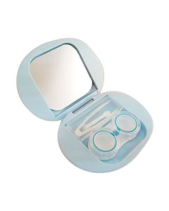 Buy Set for contact lenses in a case with a mirror, 3-piece container | Online Pharmacy | https://buy-pharm.com
