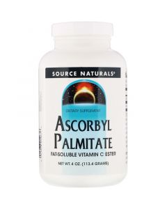 Buy Source Naturals, Ascorbyl palmitate powder, 113.4 g | Online Pharmacy | https://buy-pharm.com
