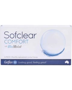 Buy Contact lenses Gelflex Sofclear COMFORT 1 month, 3.50 / 8.6, 6 pcs. | Online Pharmacy | https://buy-pharm.com