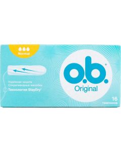 Buy OB Tampons 'Original Normal', 16 pcs | Online Pharmacy | https://buy-pharm.com