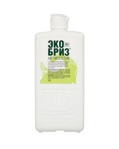 Buy Alcoholic skin antiseptic for hands Ecobriz, 1l, without dispenser | Online Pharmacy | https://buy-pharm.com