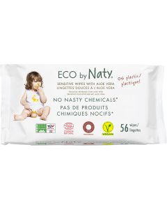 Buy Naty Wet wipes with aloe for children 56 pcs | Online Pharmacy | https://buy-pharm.com