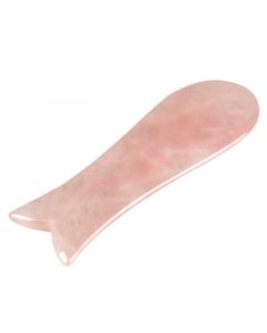 Buy Guasha 'Scraper' in the shape of a fish from rose quartz | Online Pharmacy | https://buy-pharm.com