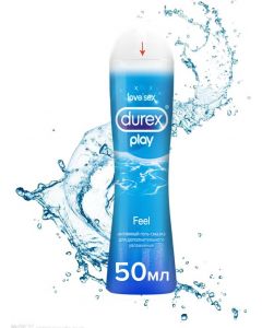 Buy Durex Play Feel Intimate Lubricant Gel, for additional hydration, 50 ml | Online Pharmacy | https://buy-pharm.com