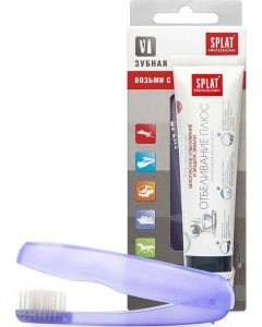 Buy Splat Travel Kit 'Whitening Plus': toothpaste, toothbrush | Online Pharmacy | https://buy-pharm.com