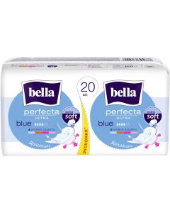 Buy Bella Super-thin pads 'Perfecta Ultra' Blue 2x10 pcs per pack | Online Pharmacy | https://buy-pharm.com