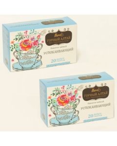 Buy Herbal tea Soothing filter package 40 pcs (set of 2 packs) | Online Pharmacy | https://buy-pharm.com