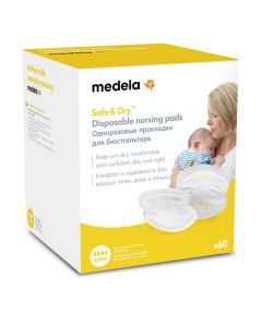 Buy Medela Disposable breast pads, 60 pcs. | Online Pharmacy | https://buy-pharm.com
