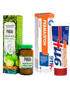 Buy Ointment Caucasian healer 'Maklura' 30 ml. + 911.Revmalgon | Online Pharmacy | https://buy-pharm.com