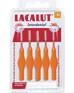 Buy Lacalut Interdental interdental cylindrical brushes (brushes), size XS d 2.0 mm pack # 5  | Online Pharmacy | https://buy-pharm.com