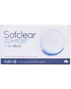 Buy Gelflex Sofclear COMFORT contact lenses 1 month, 2.00 / 8.6, 6 pcs. | Online Pharmacy | https://buy-pharm.com