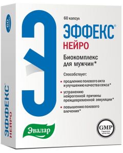 Buy Evalar Effex Neuro, 60 capsules of 0.36 g each  | Online Pharmacy | https://buy-pharm.com