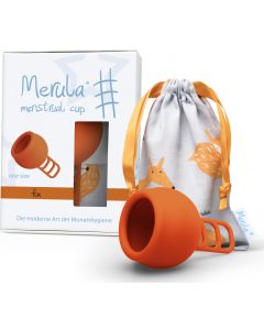 Buy Menstrual cup Merula orange One Size | Online Pharmacy | https://buy-pharm.com