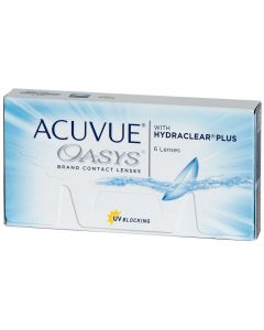 Buy ACUVUE Oasys with Hydraclear Plus Contact Lenses Biweekly, -6.00 / 14 / 8.4, 6 pcs. | Online Pharmacy | https://buy-pharm.com