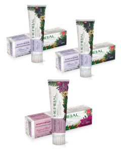 Buy Pearl toothpaste set professional: Herbal Siberian fir, 100 ml, 2 pcs. and Herbal Basil, 100 ml., 1 pc. | Online Pharmacy | https://buy-pharm.com