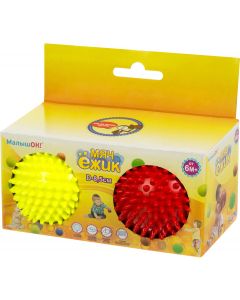 Buy Alpina Plast Set of balls for Hedgehogs color red, yellow, 8.5 cm  | Online Pharmacy | https://buy-pharm.com