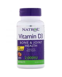 Buy Natrol vitamins 'Vitamin D3 2000 ME' 90 tabs  | Online Pharmacy | https://buy-pharm.com