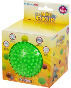Buy Alpina Plast Ball Hedgehog color green, 12 cm | Online Pharmacy | https://buy-pharm.com