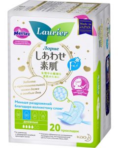 Buy Laurier F sanitary pads, daytime, super thin, with wings, 4 drops, 20 pcs | Online Pharmacy | https://buy-pharm.com