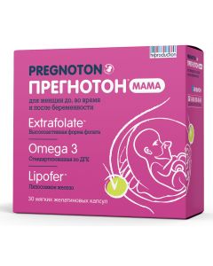 Buy Pregnoton Mama multivitamins, 30 capsules | Online Pharmacy | https://buy-pharm.com