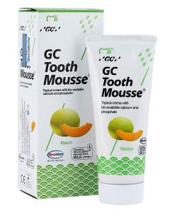 Buy GC Tooth Mousse Tooth Gel Tus Mousse, to restore and strengthen enamel, melon, 35 ml | Online Pharmacy | https://buy-pharm.com