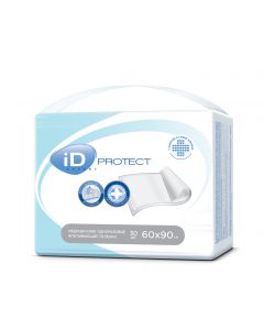 Buy Medical diaper iD Disposable diaper, 60 x 90 cm, 30 pcs | Online Pharmacy | https://buy-pharm.com