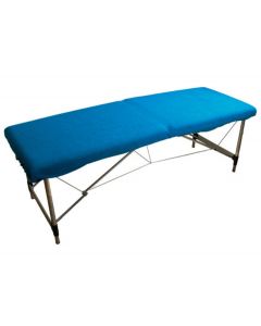 Buy Terry cover on the couch with stretch elastic, turquoise color | Online Pharmacy | https://buy-pharm.com