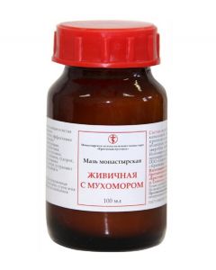 Buy Zhivichnaya with fly agaric Monastery ointment, 100 ml | Online Pharmacy | https://buy-pharm.com