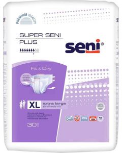 Buy Seni 'Super Seni Plus' diapers for adults, size 4 (130-170 cm), 30 pcs. | Online Pharmacy | https://buy-pharm.com