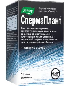 Buy SPERMAPLANT sachet of 3.5 g each # 10 (dietary supplement) | Online Pharmacy | https://buy-pharm.com
