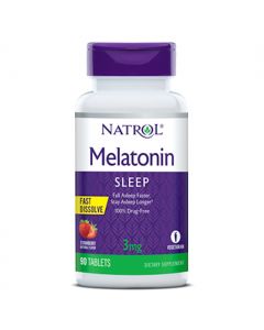 Buy Natrol Melatonin 'Melatonin 3mg Fast Disolve' 90 tablets | Online Pharmacy | https://buy-pharm.com
