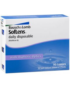 Buy Contact lenses Bausch + Lomb SofLens Daily Disposable Daily, -5.75 / 14.2 / 8.6, 90 pcs. | Online Pharmacy | https://buy-pharm.com