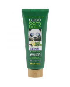 Buy Woobamboo, Eco-Awesome Toothpaste, Fluoride Free, Vanilla Mint, 113 g | Online Pharmacy | https://buy-pharm.com