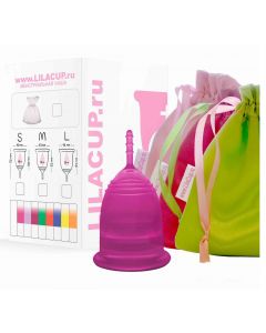 Buy LilaCup BOX PLUS menstrual cup, size M purple | Online Pharmacy | https://buy-pharm.com