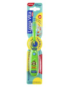 Buy Children's toothbrush Longa Vita 'Funny animals', musical | Online Pharmacy | https://buy-pharm.com