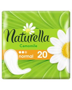 Buy Women's scented panty liners NATURELLA Normal (with chamomile scent), 20 pcs. | Online Pharmacy | https://buy-pharm.com