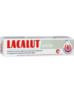 Buy Lacalut white, prophylactic toothpaste, 75 ml | Online Pharmacy | https://buy-pharm.com