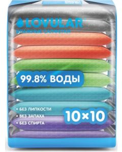 Buy A set of wet wipes Lovular, 10 packs of 10 pcs. | Online Pharmacy | https://buy-pharm.com
