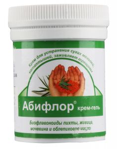Buy Abiflor with urea and sea buckthorn oil Abis organic ABIS-ABMOB Cream-gel | Online Pharmacy | https://buy-pharm.com