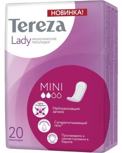 Buy TerezaLady Mini urological pads, 20 pcs | Online Pharmacy | https://buy-pharm.com