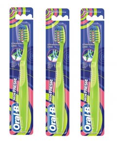 Buy ORAL-B Neon Fresh 40 (soft) Toothbrush / SET 3 pcs | Online Pharmacy | https://buy-pharm.com
