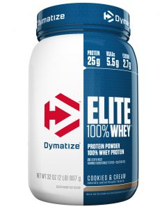 Buy Dymatize Elite Whey Protein 2lb (907 g) - Cookies and Cream | Online Pharmacy | https://buy-pharm.com