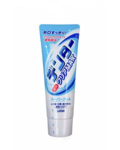 Buy LION Toothpaste protection against caries with microgranules refreshing tube Dentor Clear MAX Super Cool | Online Pharmacy | https://buy-pharm.com